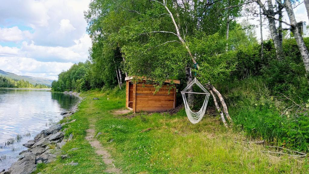 Holmset Camping And Fishing Namdalseid المظهر الخارجي الصورة
