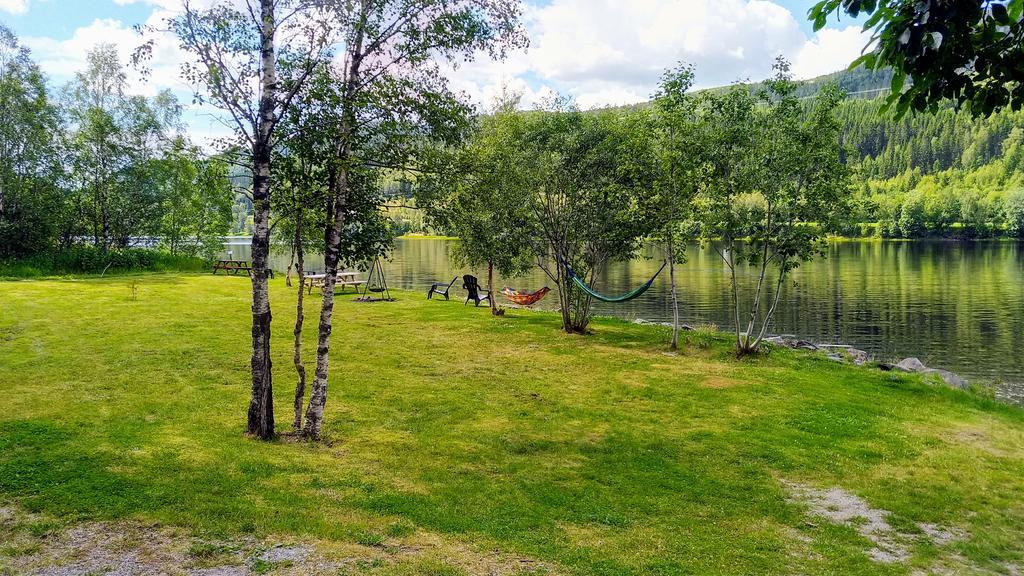 Holmset Camping And Fishing Namdalseid المظهر الخارجي الصورة